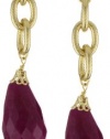 Rachel Reinhardt Sari Large Jade Faceted Teardrop Earrings