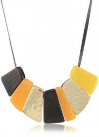 Kenneth Cole New York Urban Desert Multi-Colored Geometric Bead Statement Necklace