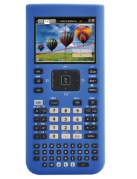 Guerrilla Blue Silicone Case For Texas Instruments Ti Nspire Cx & Cas Graphing Calculator