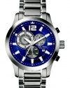 Nautica Men's N17548G NCS 600 Chronograph Blue Dial Steel Bracelet Watch