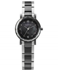 Change up your look with the dusky hues of this charming watch from Skagen Denmark.