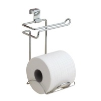 InterDesign Classico Over-Tank Tissue Holder, Chrome