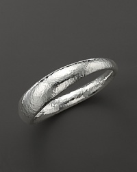 From the Glamazon Silver Collection, fettucine mini diva bangle. Designed by Ippolita.