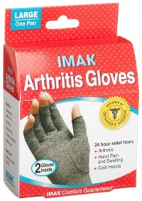 Imak  Arthritis Gloves Large (Pack of 2)