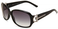 Gucci GG3168/S Sunglasses - 0D28 Shiny Black (JJ Grey Gradient Lens) - 58mm