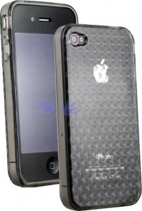 Apple iPhone 4 Semi-Hard Polymer Crystal Case - Smokey (Fits AT&T iPhone 4 only)