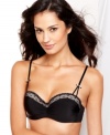 Sexy mesh and lace make Wacoal's Petite Contour bra a must-have for your collection. With ruching down the center front, this style is specially designed for petite frames.