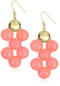 Kate Spade New York Dotz Pink Chandelier Earrings