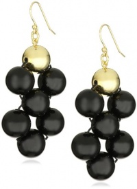 Kate Spade New York Dotz Black Chandelier Earrings