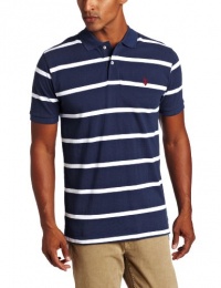 U.S. Polo Assn. Men's Narrow Striped Polo With Small Pony