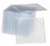 Memorex 32021951 5mm Slim CD/DVD Jewel Cases - 50 Pack - Clear