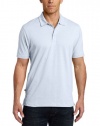 Hawke & Co Men's Heather Solid Pique Polo Shirt