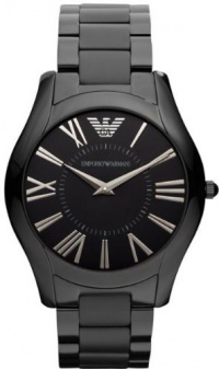 Emporio Armani Super Slim Black Mens Watch AR2065