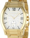 Vince Camuto Women's VC/5050SVGB Cushion Shaped Gold-Tone Bracelet Watch