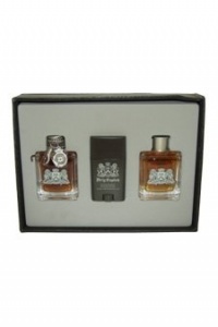 Dirty English by Juicy Couture for Men - 3 Pc Gift Set 3.4oz EDT Spray, 3.4oz After Shave Tonic, 2.6oz Deodorant Stick