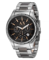 Time for everyday finery with this AX Armani Exchange watch.