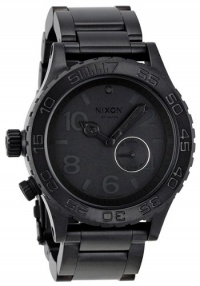 Nixon 42-20 Tide Black Ion-plated Mens Watch A035001