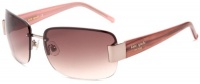 Kate Spade Women's Nia Sunglasses,Almond Frame/Brown Gradient Lens,One size