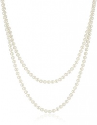 Majorica 1 Row White 8mm 60 Endless Necklace