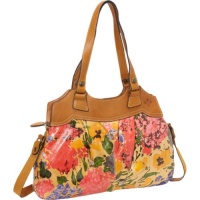 Patricia Nash Veg Tan Napoli Shoulder Bag (Pristine Print)