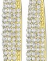 Vince Camuto Crystal Pave Linear Drop Earrings