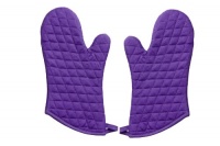 Now Designs Basic Oven Mitts, Prince Purple, Set of 2