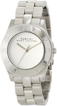 Marc by Marc Jacobs Blade Stainless Steel White Dial Women's Watch - MBM3125