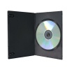 100 SLIM Black Single DVD Cases 7MM