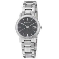 Burberry Women's BU9101 Large Check Stainless Steel Bracelet Watch