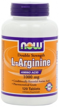 NOW Foods L-Arginine 1000mg, 120 Tablets