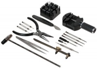 SE JT6221B 16-Piece Watch Battery and Band Replacement Tool Kit