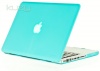 Kuzy® - Coral Blue 13inch Rubberized Satin Hard Case Cover for NEW Macbook PRO 13.3 (A1278 with or without Thunderbolt) Aluminum Unibody