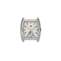 MICHELE Urban Mini Diamond, Diamond Dial Silver Alligator