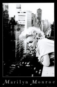 Marilyn Monroe Movie (On Balcony) Poster Print - 24x36 Fashion Poster Print, 24x36