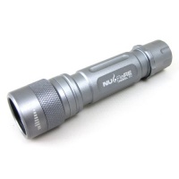 Nu-Flare 77R92L Ultrabright Luxeon LED Aluminum Flashlight, Gumetal, 210 Lumens