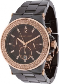 Michael Kors MK5518 Dylan Chocolate Ceramic Espresso Chrono Watch