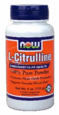 NOW Foods L-Citrulline Powder, 4 ounce