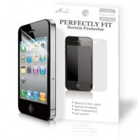 Acase Screen Protector Film Clear (Invisible) for iPhone 4 4S AT&T and Verizon and Sprint (3 Pack Front + 3 Bonus Back Films)