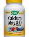 Nature's Way Calcium, Magnesium and Vitamin D, 100 Capsules