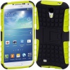 Cimo ArmorGuard Series Case for Samsung Galaxy S IV S4 GS4 with Built-in Stand - Green