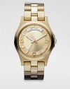 Marc by Marc Jacobs Gold Tone Stainless Steel Bracelet Women's Watch - MBM3189