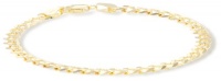 14k Yellow Gold 5.7mm Men's Cuban Bracelet 8.25