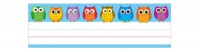 Colorful Owls Nameplates