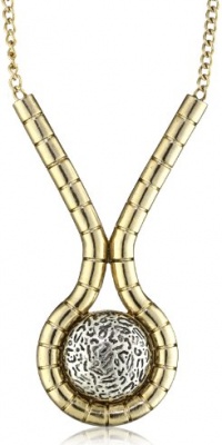 Low Luv by Erin Wasson Shell and Lava Stone Pendant Necklace