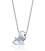 What's your sign? This beautifully rendered Lion pendant necklace will help your stars align in polished sterling silver.