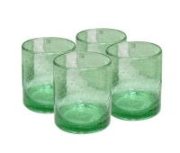 Artland Iris DOF, 14-Ounce, Light Green, Set of 4