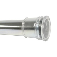 Zenith Adjustable Tension Shower Rod, Chrome, 72 Inches