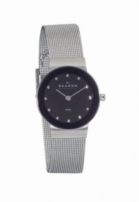 Skagen Silver Tone Steel Mesh Watch