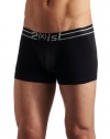 2(x)ist Mens Lift No Show Trunk, Black, Medium