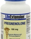 Life Extension Pregnenolone 100 Mg Capsule, 100-Count